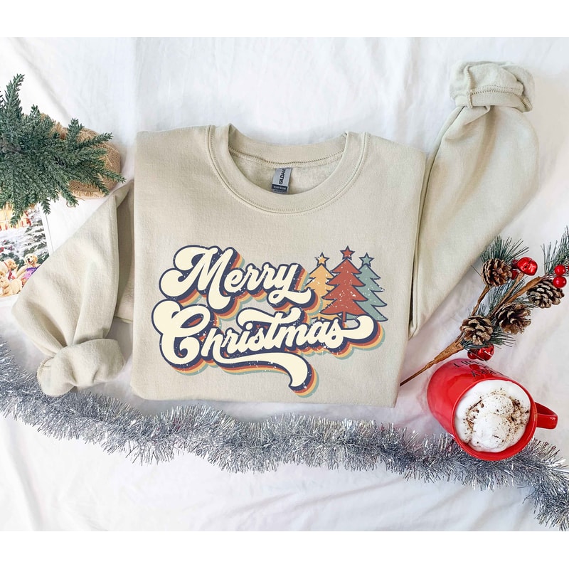 Christmas Sweatshirt, Womens Christmas Sweatshirt, Christmas Sweatshirts for Women, Christmas Gift Women,Merry Christmas Sweatshirt - 4.jpg