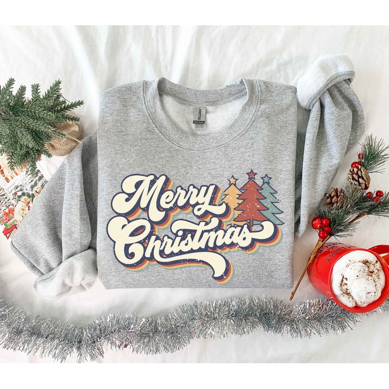Christmas Sweatshirt, Womens Christmas Sweatshirt, Christmas Sweatshirts for Women, Christmas Gift Women,Merry Christmas Sweatshirt - 5.jpg