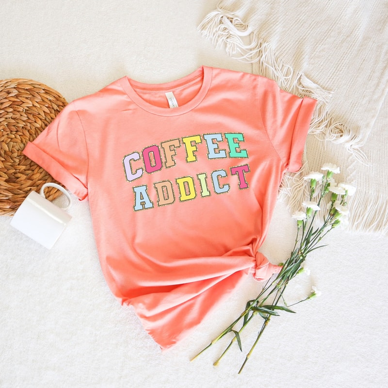 Coffee Lover Shirt, Funny Coffee Shirt, Coffee Lover Gift, Coffee Addict Shirt, Coffee Addict Tee, Funny Coffee, Gift For Coffee Lovers - 5.jpg