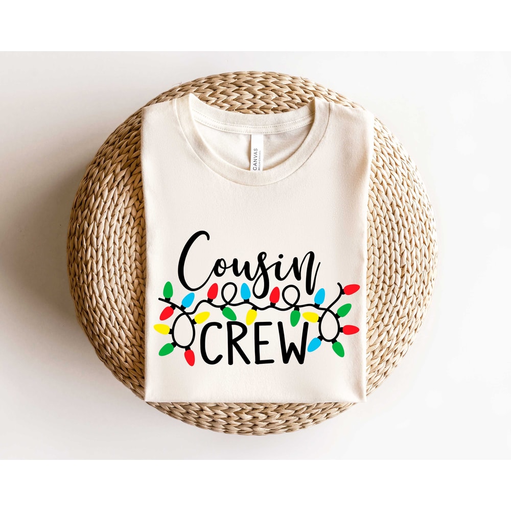 Cousin Crew Shirt, Cousin Crew Party Shirt, Matching Cousin Shirt, Christmas Cousin Shirt, Gift for Cousins, Christmas Gift, Cousin Night - 3.jpg