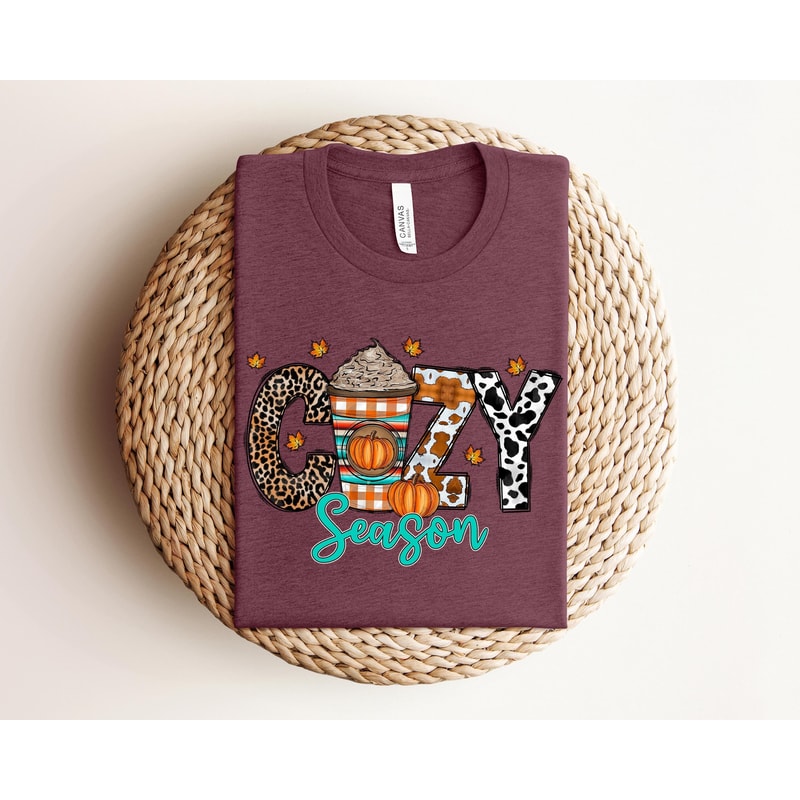 Cozy Season Fall Sweatshirt, 2023 Happy Thanksgiving, Hello Pumpkin Sweatshirt, Fall Hoody, Autumn Sweatshirt, Fall Shirt, Thanksgiving Tee - 1.jpg