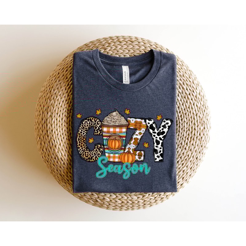 Cozy Season Fall Sweatshirt, 2023 Happy Thanksgiving, Hello Pumpkin Sweatshirt, Fall Hoody, Autumn Sweatshirt, Fall Shirt, Thanksgiving Tee - 5.jpg