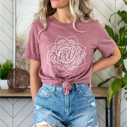 cruise vacation mandala shirt,cruise squad shirt, family trip 2023 shirt, family matching cruise shirt, cruise vacation