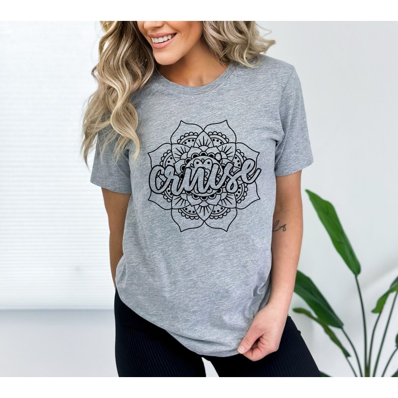 Cruise Vacation Mandala Shirt,Cruise Squad Shirt, Family Trip 2023 Shirt, Family Matching Cruise Shirt, Cruise Vacation 2023 Shirt - 3.jpg