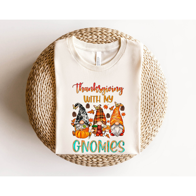 Cute Fall Sweatshirt, Fall Gnomes Sweat, Thanksgiving Sweat, Autumn Sweat, Pumpkin Sweat, Gnome Fall Sweat, Thanksgiving Gnomes,Gnomes Sweat - 1.jpg