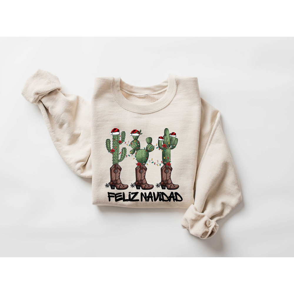 Feliz Navidad Shirt, Spanish Merry Christmas Shirt, Christmas lights Shirt, Christmas Family Matching, Cute family shirt, Christmas 2023 - 2.jpg