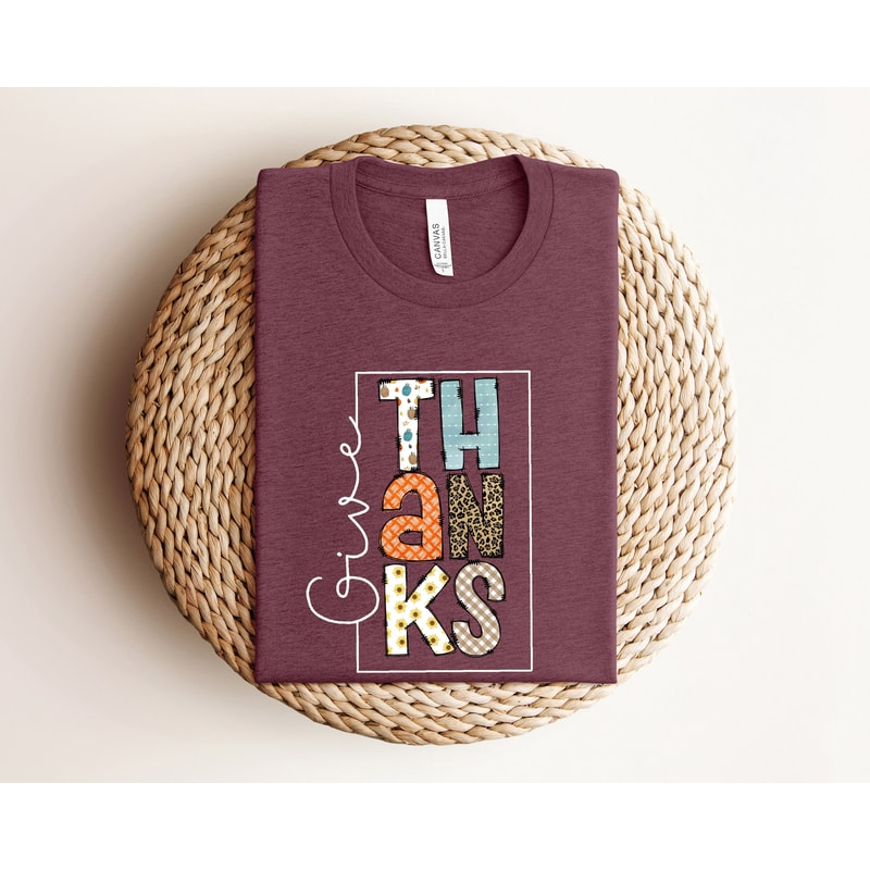 Give Thanks Sweatshirt, Thanks giving Tee, Thanks Giving, Thanks Giving Sweatshirt, Fall Hoodie, Thanksgiving Gift, Gift for Thanksgiving - 1.jpg
