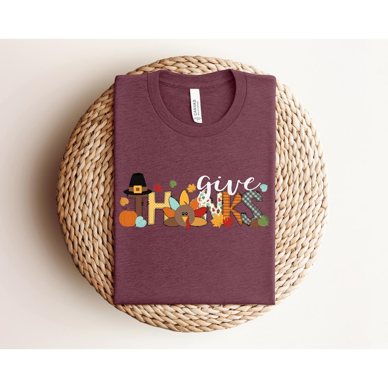 Give Thanks Sweatshirt, Thanks giving Tee, Thanks Giving, Thanks Giving Sweatshirt, Fall Hoodie, Thanksgiving Gift, Gift for Thanksgiving - 2.jpg
