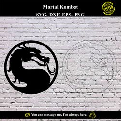 Mortal Kombat SVG Vector Digital product - instant download
