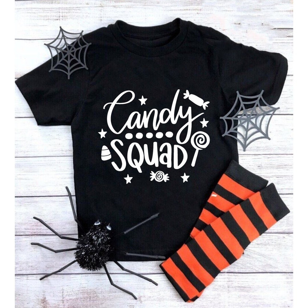 Candy Squad SVG, Halloween SVG, Halloween Shirt svg, Ghost, Witch Shirt SVG, Halloween Costume Svg, Hand lettered quotes, Cricut Cut Files - 3.jpg