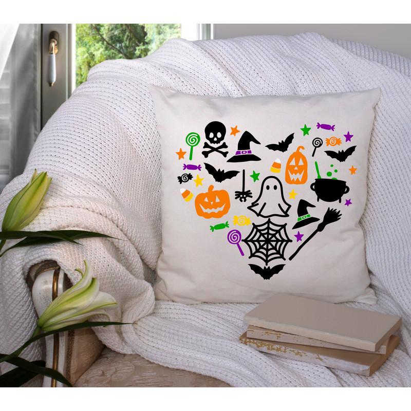 Halloween Heart Colored SVG, Halloween SVG, Halloween Shirt svg, Ghost Svg, Pumpkin Svg, Scary Vibes, Halloween Vibes, Cut Files for Cricut - 6.jpg