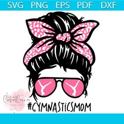 gymnastics mom svg, gymnastics cheer mom svg, sport svg