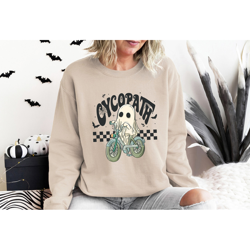 Cycopath Shirt, Halloween Ghost Shirt, Trick Or Treat Shirt, Funny Halloween Shirt, Spooky Shirt, Happy Halloween Tee, Halloween Sweatshirt - 1.jpg