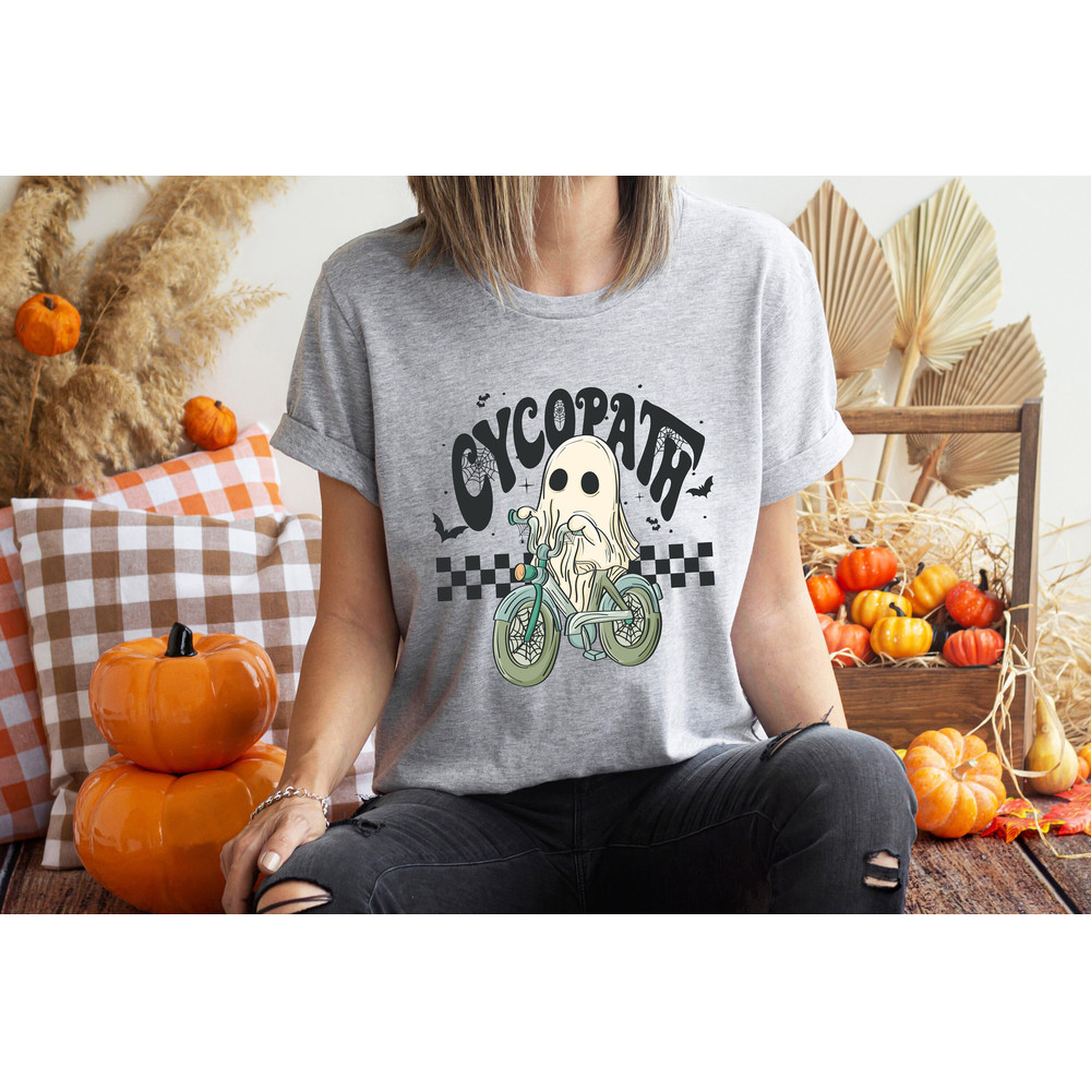 Cycopath Shirt, Halloween Ghost Shirt, Trick Or Treat Shirt, Funny Halloween Shirt, Spooky Shirt, Happy Halloween Tee, Halloween Sweatshirt - 4.jpg