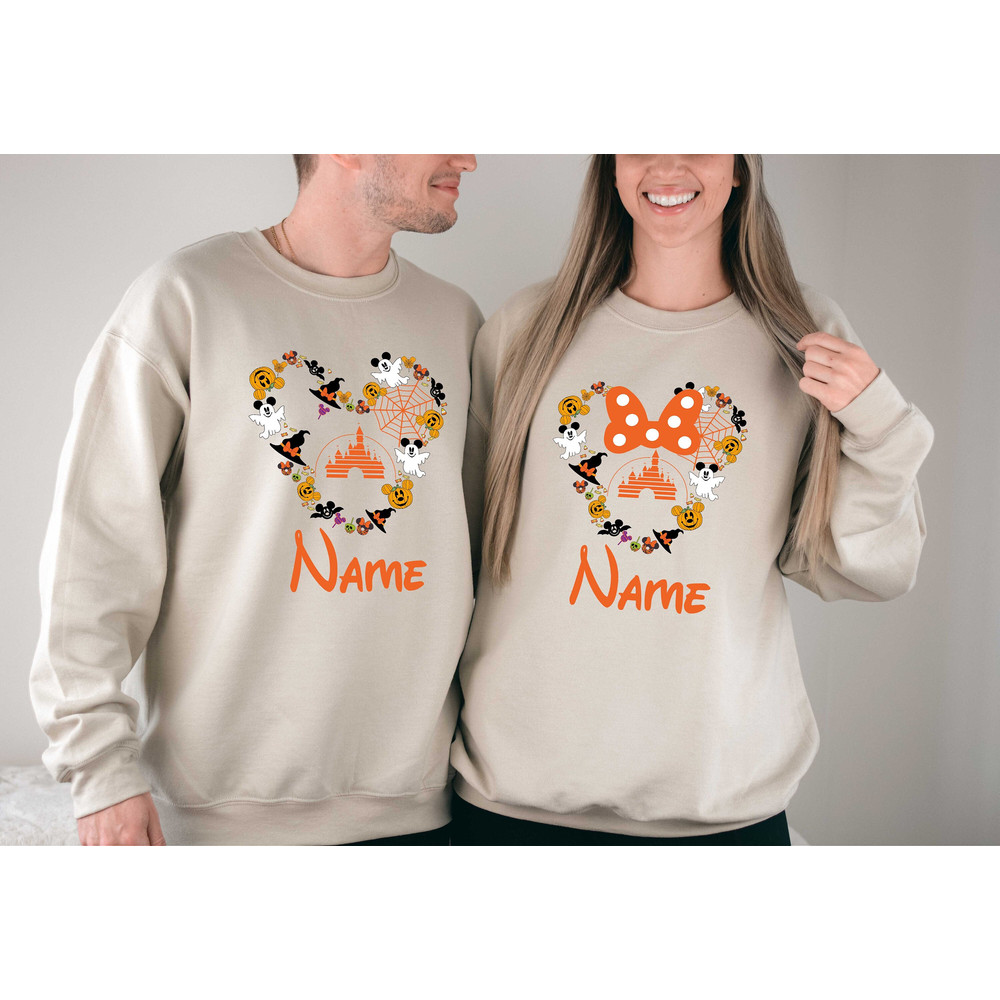 Disney Halloween Sweatshirt, Halloween Mickey Shirt, Halloween Minnie Shirt, Halloween Disney Matching Sweatshirt, Disney Halloween Trip - 1.jpg