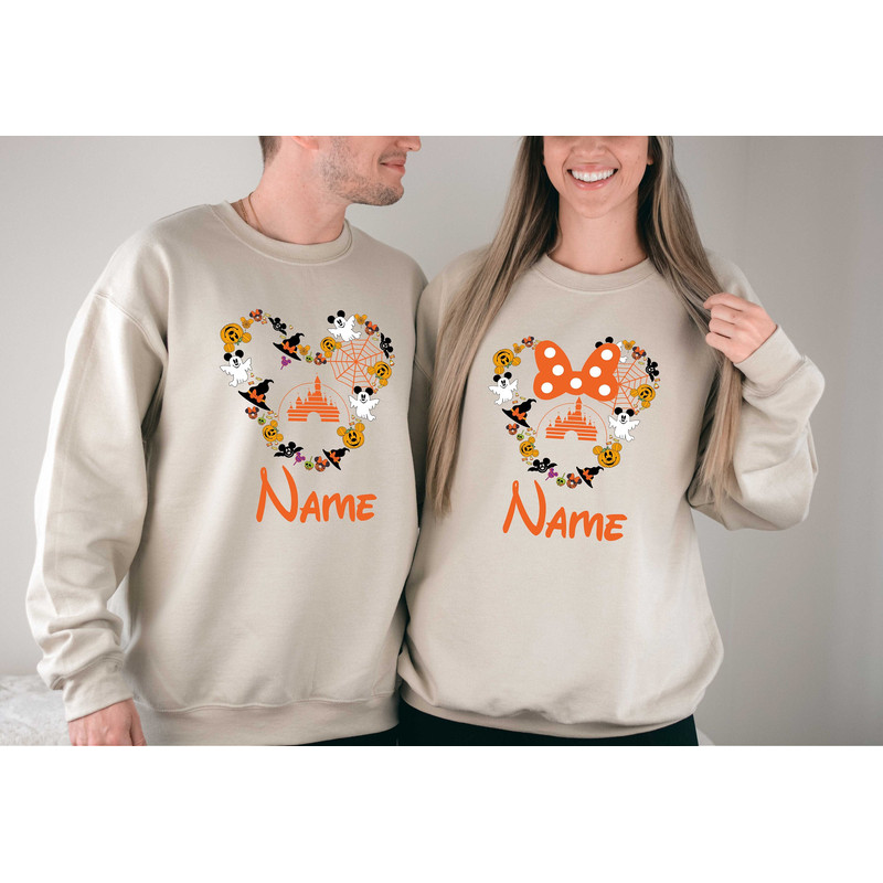 Disney Halloween Sweatshirt, Halloween Mickey Shirt, Halloween Minnie Shirt, Halloween Disney Matching Sweatshirt, Disney Halloween Trip - 1.jpg
