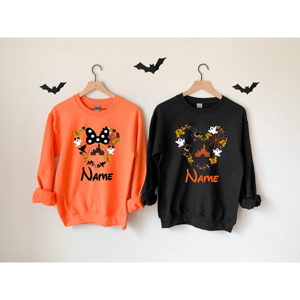 Disney Halloween Sweatshirt, Halloween Mickey Shirt, Halloween Minnie Shirt, Halloween Disney Matching Sweatshirt, Disney Halloween Trip - 3.jpg
