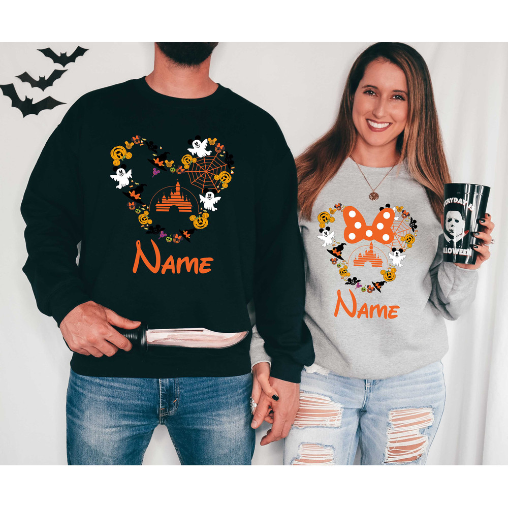 Disney Halloween Sweatshirt, Halloween Mickey Shirt, Halloween Minnie Shirt, Halloween Disney Matching Sweatshirt, Disney Halloween Trip - 4.jpg