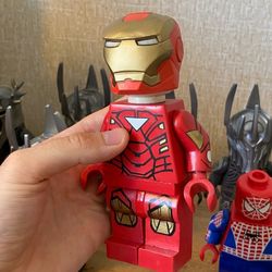 Iron Man Figure. Iron Man Big Lego (16 cm)
