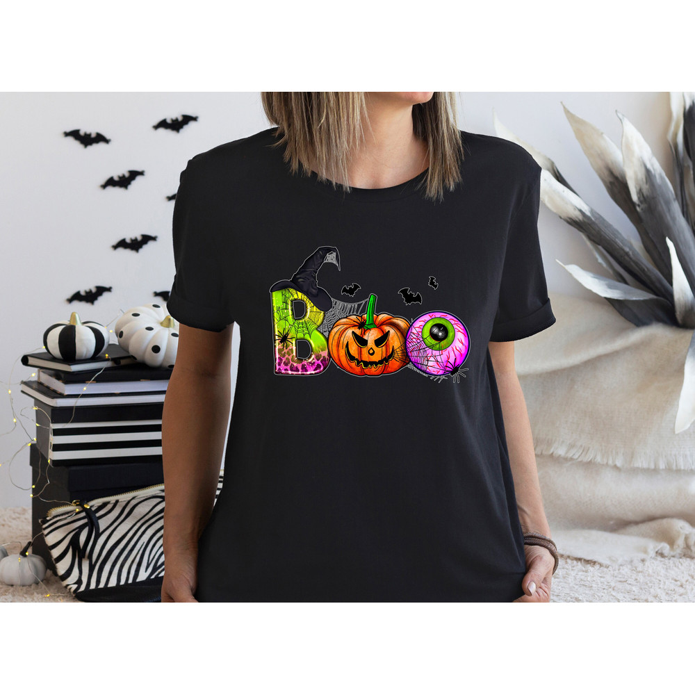 Halloween Boo Sweatshirt, Trick Or Treat Sweatshirt, Halloween Shirt, Spooky Shirt, Happy Halloween Shirt, Halloween Sweatshirt - 3.jpg
