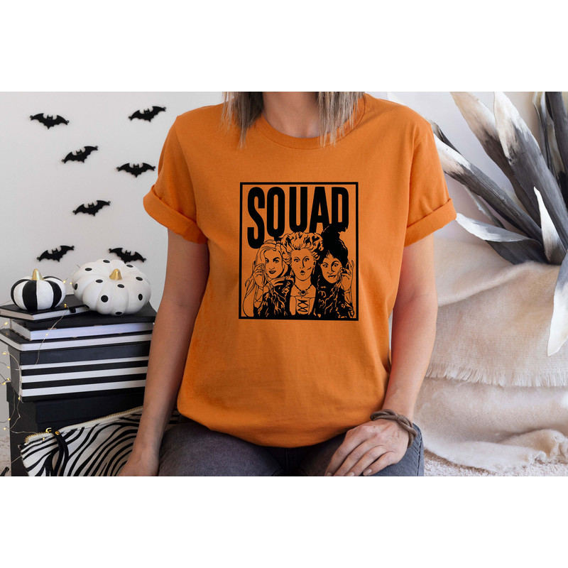 Halloween Squad Sweatshirt, Sanderson Sisters Squad Sweatshirt, The Sanderson Sisters Shirt, Woman Shirt For Halloween, Halloween Sweatshirt - 3.jpg