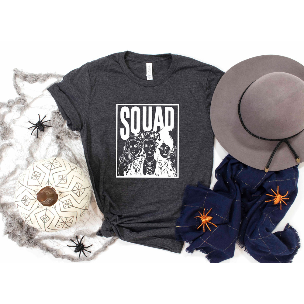 Halloween Squad Sweatshirt, Sanderson Sisters Squad Sweatshirt, The Sanderson Sisters Shirt, Woman Shirt For Halloween, Halloween Sweatshirt - 5.jpg