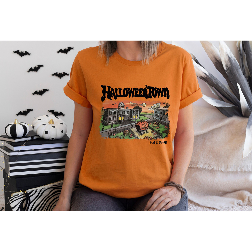 Halloweentown Est 1998 Sweatshirt, Retro Halloween Sweatshirt, Spooky Sweatshirt, Vintage Halloween Sweatshirt, Halloween Sweatshirt - 1.jpg