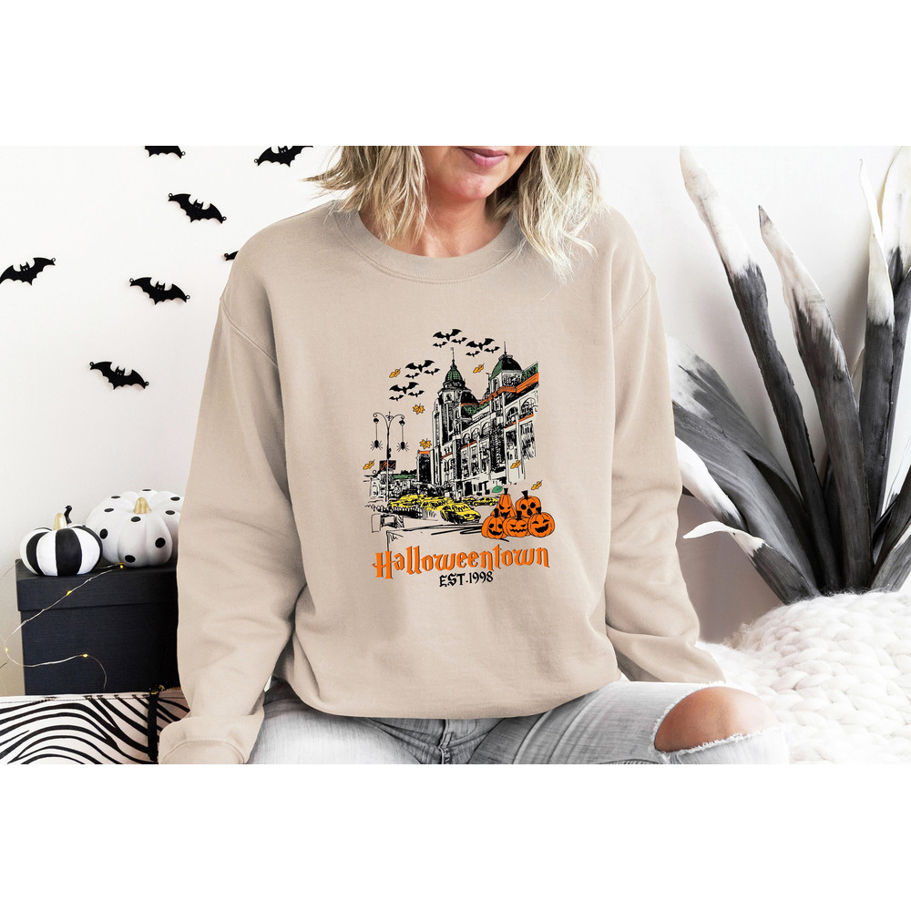 Halloweentown Sweatshirt, Halloween Est 1998 Sweatshirt, Halloween Shirt, Happy Halloween, Halloween Sweatshirt, Halloween Horror Sweatshirt - 1.jpg