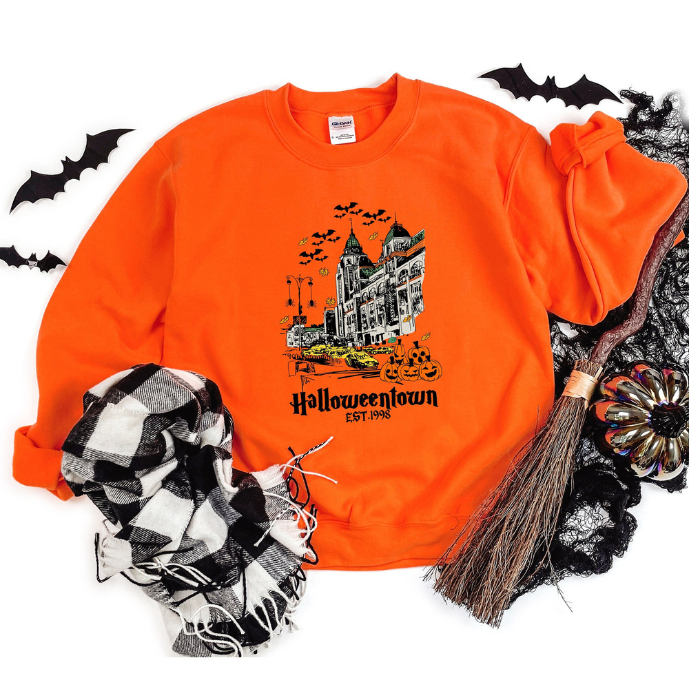 Halloweentown Sweatshirt, Halloween Est 1998 Sweatshirt, Halloween Shirt, Happy Halloween, Halloween Sweatshirt, Halloween Horror Sweatshirt - 2.jpg