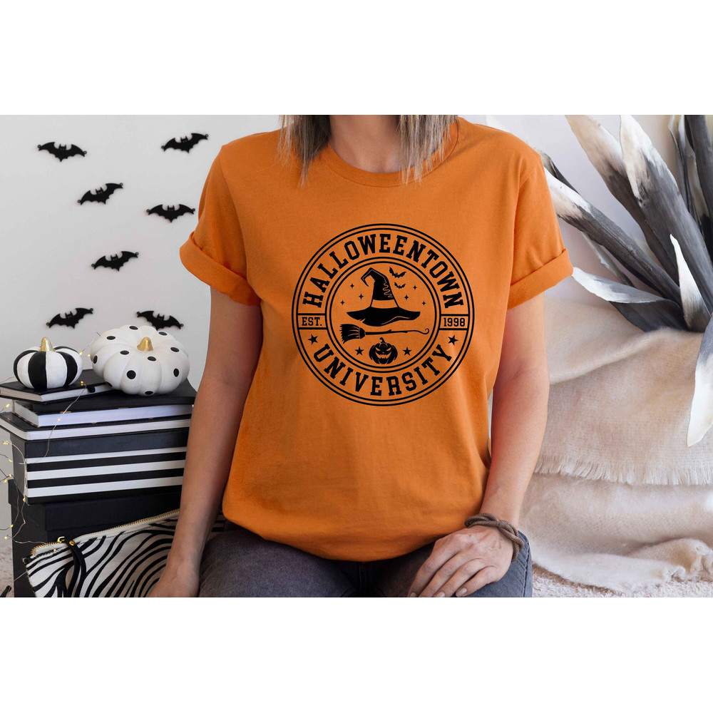 Halloweentown University Shirt, Halloween Shirt, Halloweentown Shirt, Woman Tee For Halloween, Halloween Sweatshirt, Halloween Pumpkin Shirt - 5.jpg