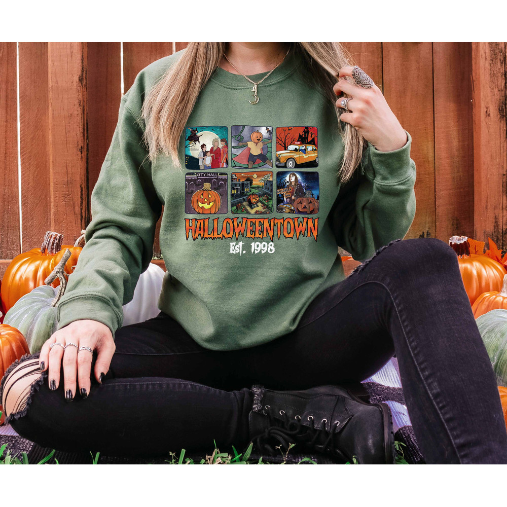 Halloweentown University Sweatshirt, Halloween Shirt, Halloweentown Sweatshirt , Woman Shirt For Halloween, Halloween Sweatshirt - 2.jpg