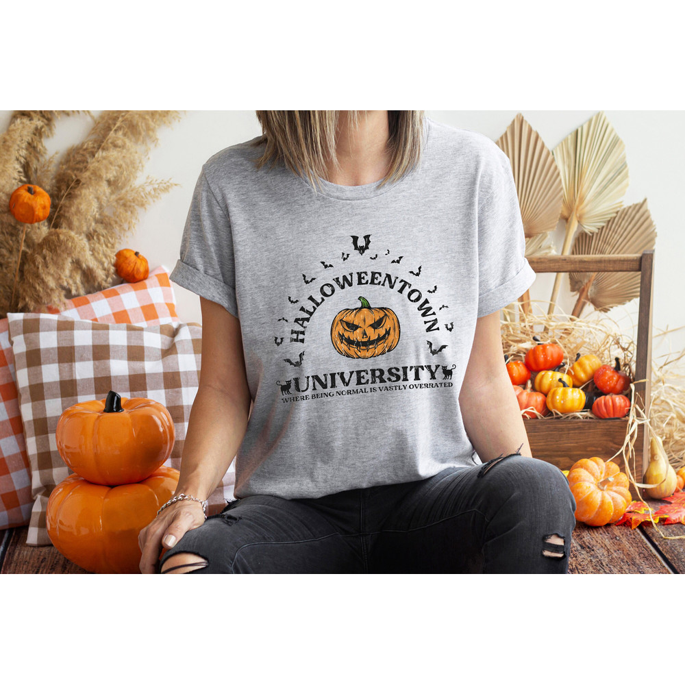 Halloweentown University Sweatshirt, Spooky Pumpkin Sweatshirt, Halloween Shirt, Spooky Shirt, Happy Halloween, Halloween Sweatshirt - 4.jpg