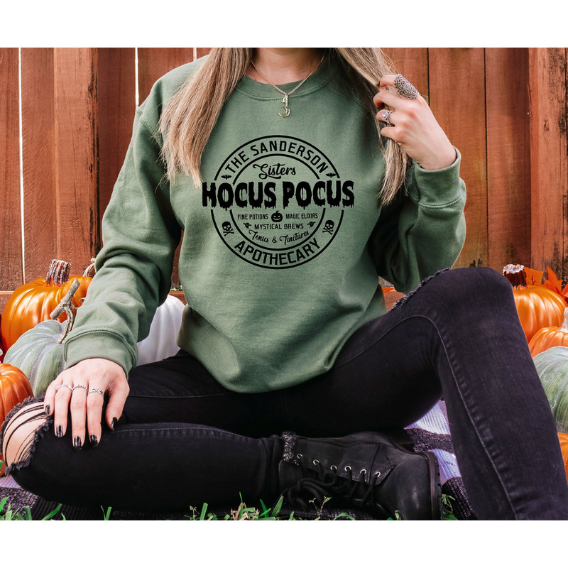 Hocus Pocus Shirt, It's All A Bunch Of Hocus Pocus Shirt, The Sanderson Sisters Shirt, Woman Shirt For Halloween, Halloween Sweatshirt - 5.jpg