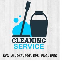 Cleaning Tools Svg, Cleaning Svg, Cleaning Clipart, Cleaning Cutfile, Cleaning Service Svg, Cleaning Service Logo Svg, H
