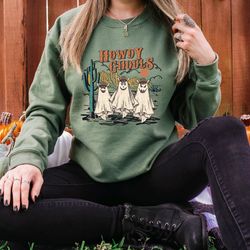 howdy ghouls sweatshirt, ghouls sweatshirt, cute ghosts sweatshirt, halloween shirt, spooky tee, happy halloween shirt,