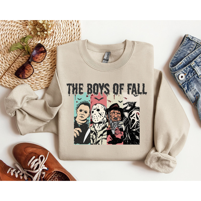 The Boys Of Fall Sweatshirt, Horror Movie Characters Sweatshirt, Halloween Shirt, Horror Movie Sweatshirt, Halloween T-shirt, Halloween - 1.jpg