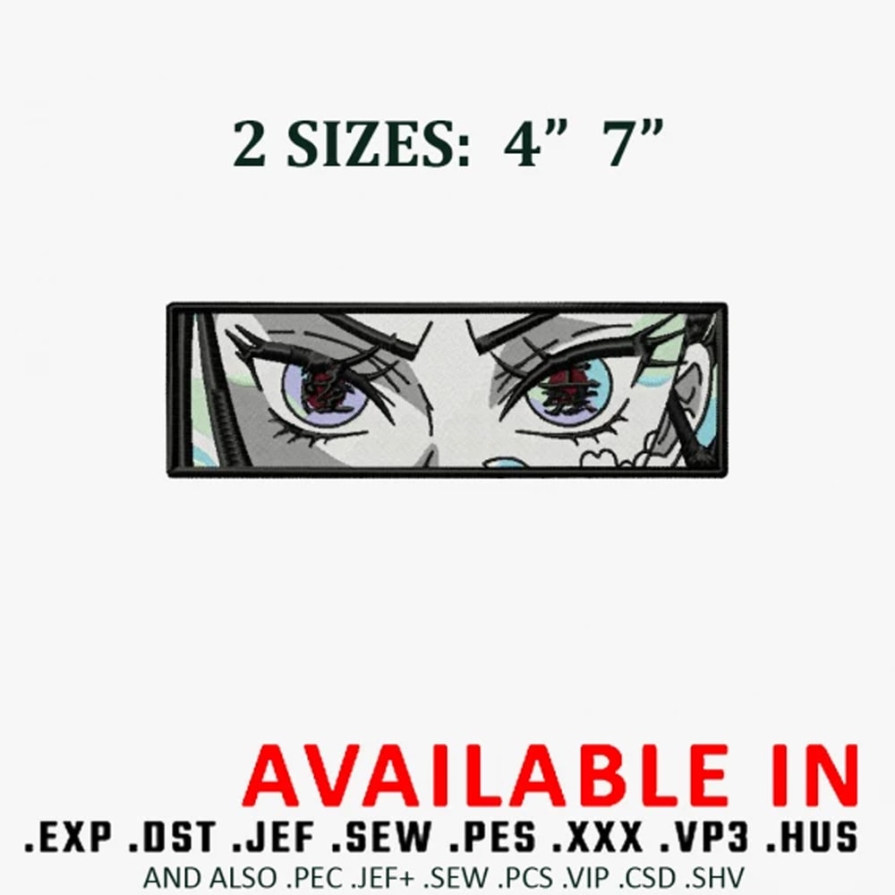 Daki eyes Embroidery Design
