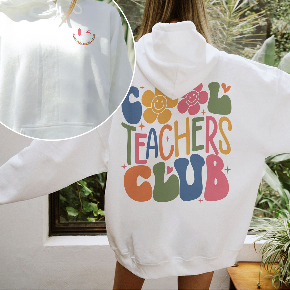Cool Teachers Club Shirt, Cool Teacher Sweatshirt, Teacher Crewneck Gift, Funny Teacher Shirt, Teacher’s Day Gift - 3.jpg