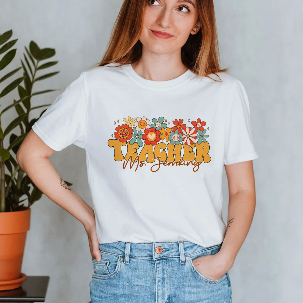 Custom Teacher Sweatshirt, Teacher Team Shirts, Personalized School, Teacher Gift, Customized Name Teacher Shirt, Elementary Teacher Shirt - 4.jpg