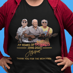 Jimmy Buffett shirt Thanks For the Memories Jimmy Buffett