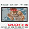 Baki Anime Embroidery design