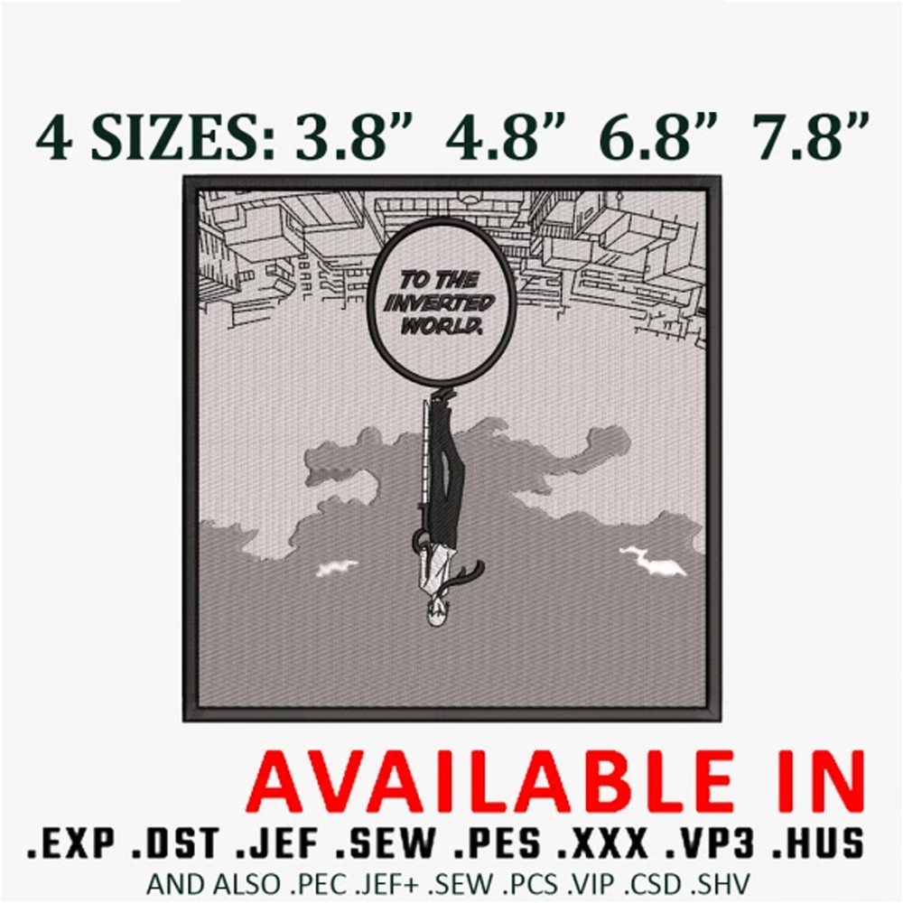 Hirako Shinji Embroidery design