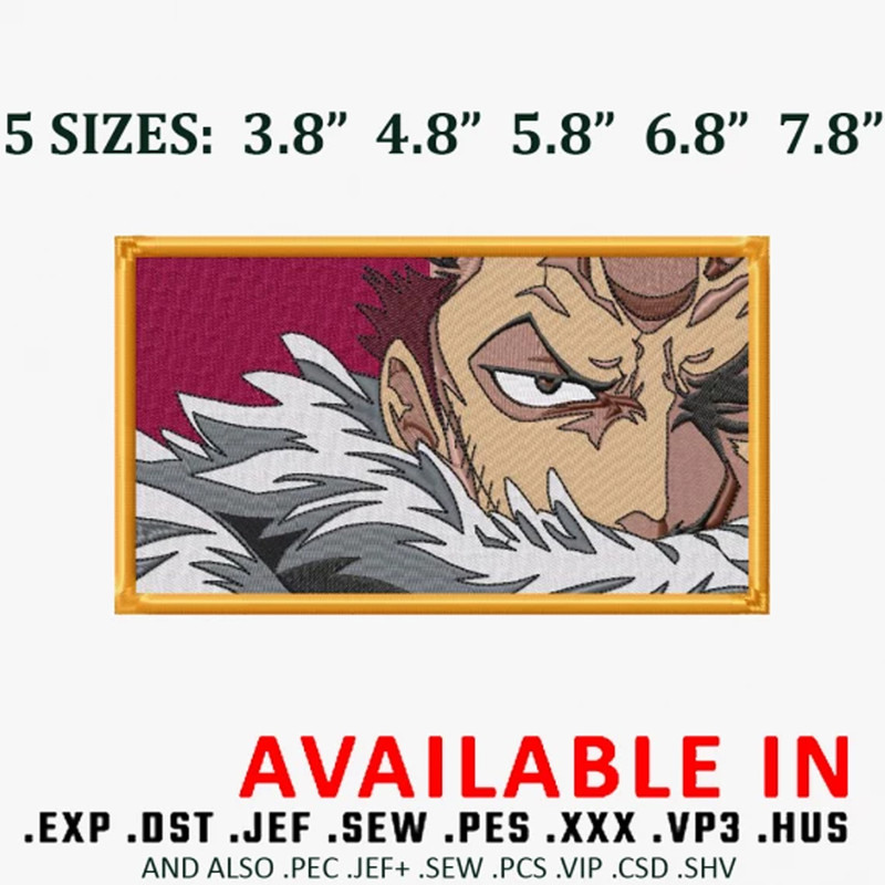 Katakuri frame Embroidery Design