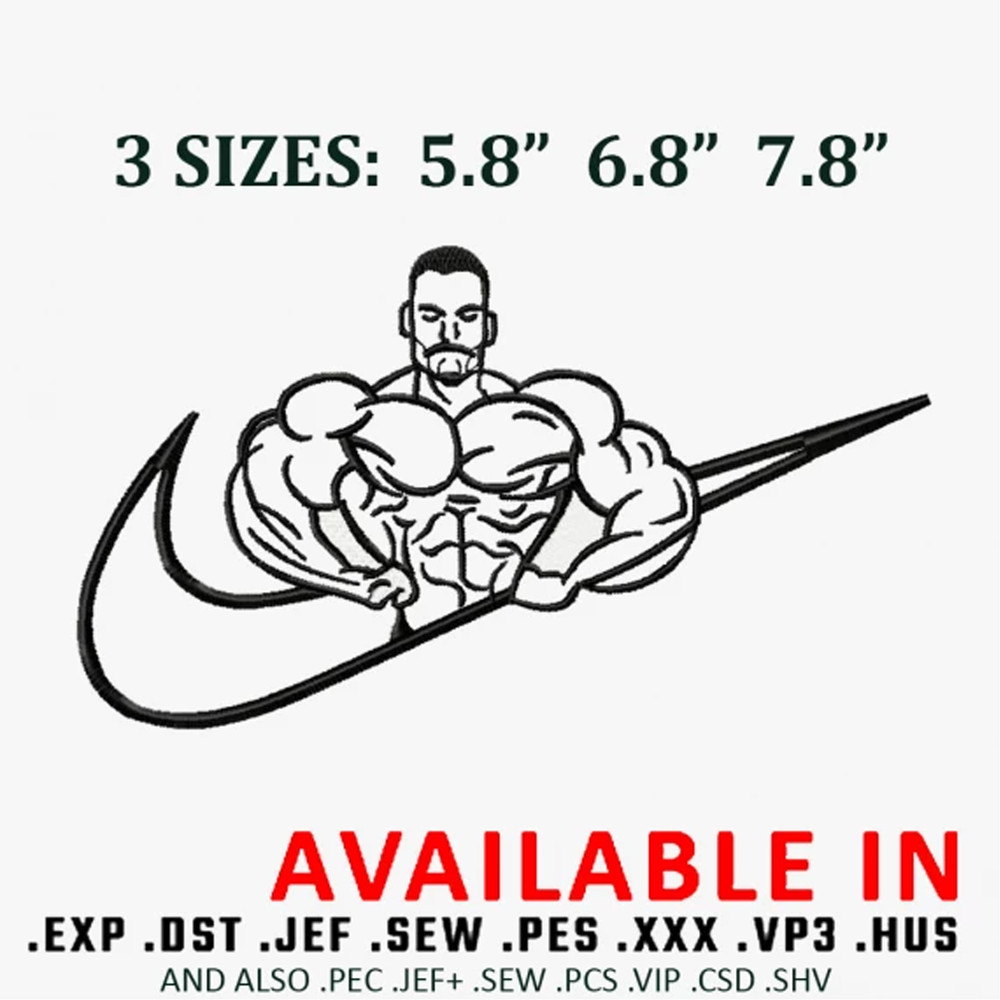 Chris Bumsted Embroidery design