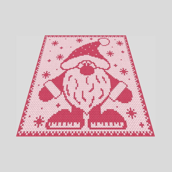 loop-yarn-finger-knitted-Santa-blanket-8