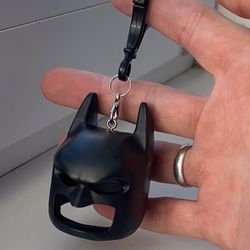 Batman Keychain. Batman helmet mini