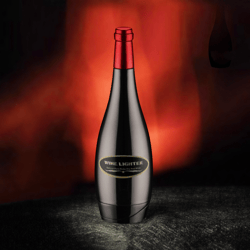 Creative Desktop Red Wine Bottle Shape Lighter