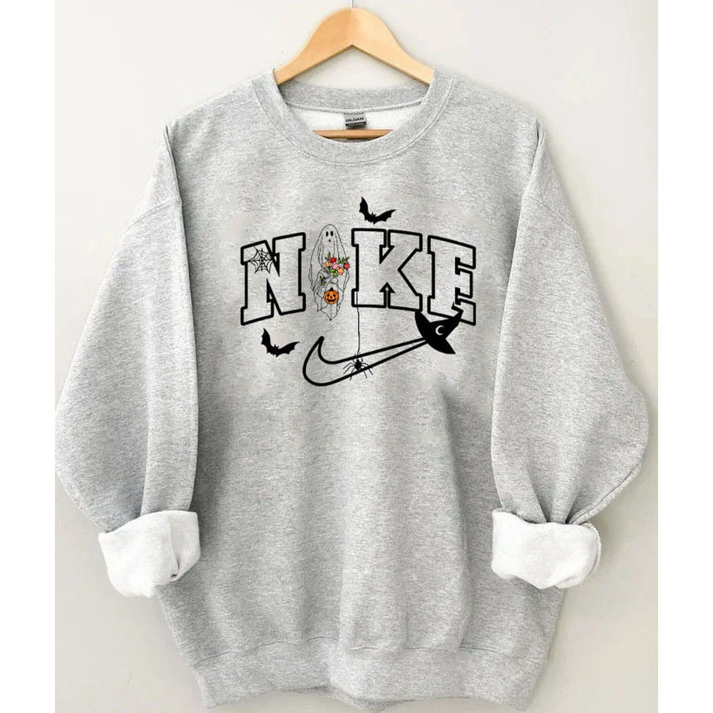 Vintage Halloween Ghost Sweatshirt, Swoosh Skeleton Sweatshirt, Skeleton Pumpkin Shirt, Fall Halloween Shirt2.png