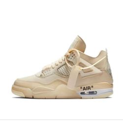 nike air jordan high gold white sneakers