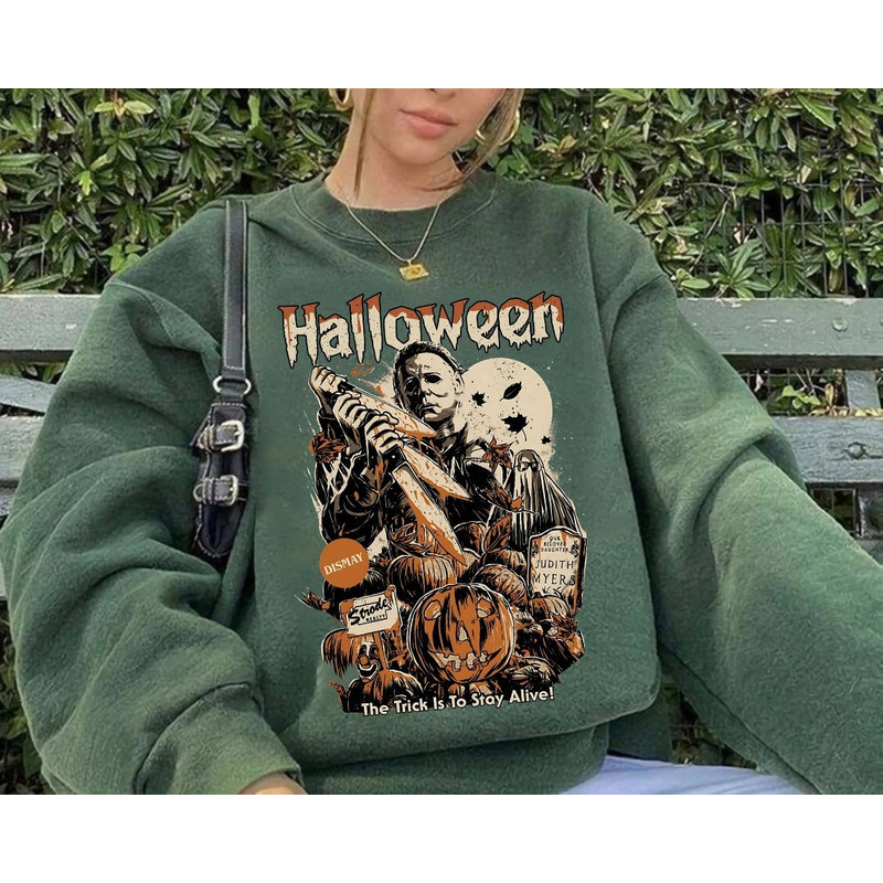 Halloween Horror Movie Crewneck Sweatshirt, Scream Sweatshirt, Scream Horror Movie Shirt, Scream Ghostface Shirts, Michael Myers Sweatshirt3.png